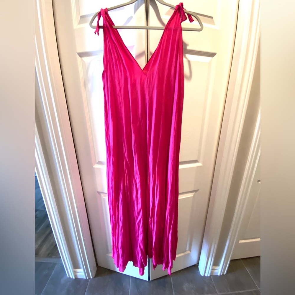 Pink Linda Lundstrom Sleeveless Dress